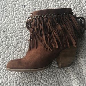 Adorable Not Rated fringe booties bought @ Buckle